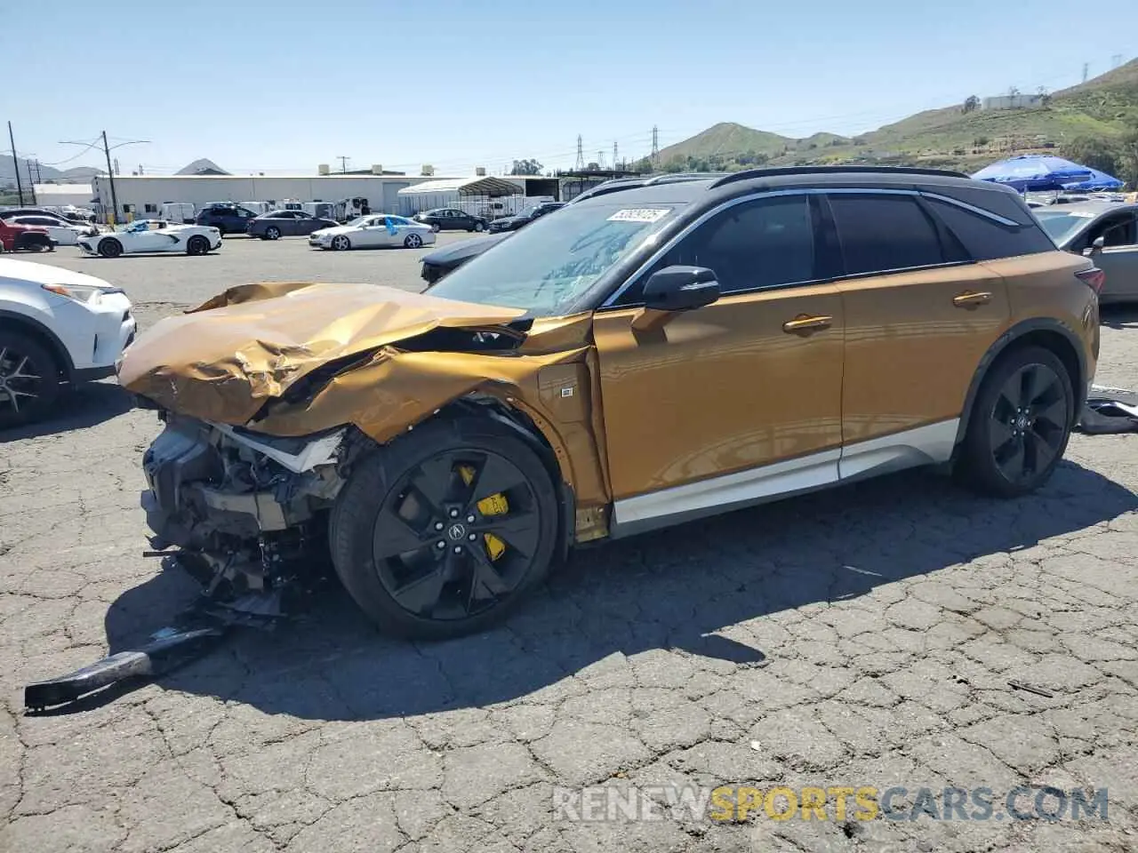 1 Фотография поврежденного автомобиля 4W5XHPRL6RZ500883 ACURA ZDX TYPE-S 2024