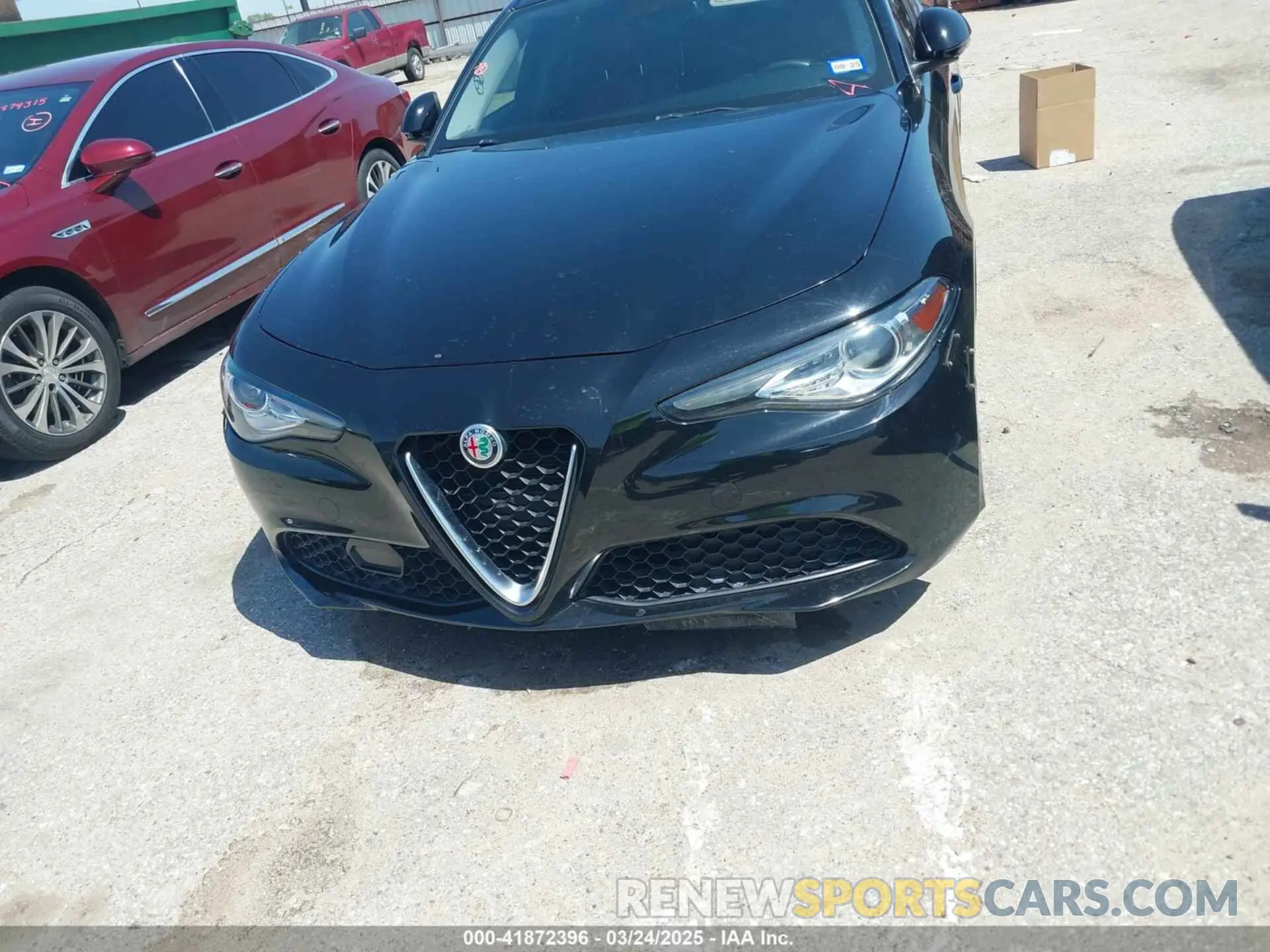 11 Фотография поврежденного автомобиля ZARFAMAN0K7598745 ALFA ROMEO GIULIA 2019