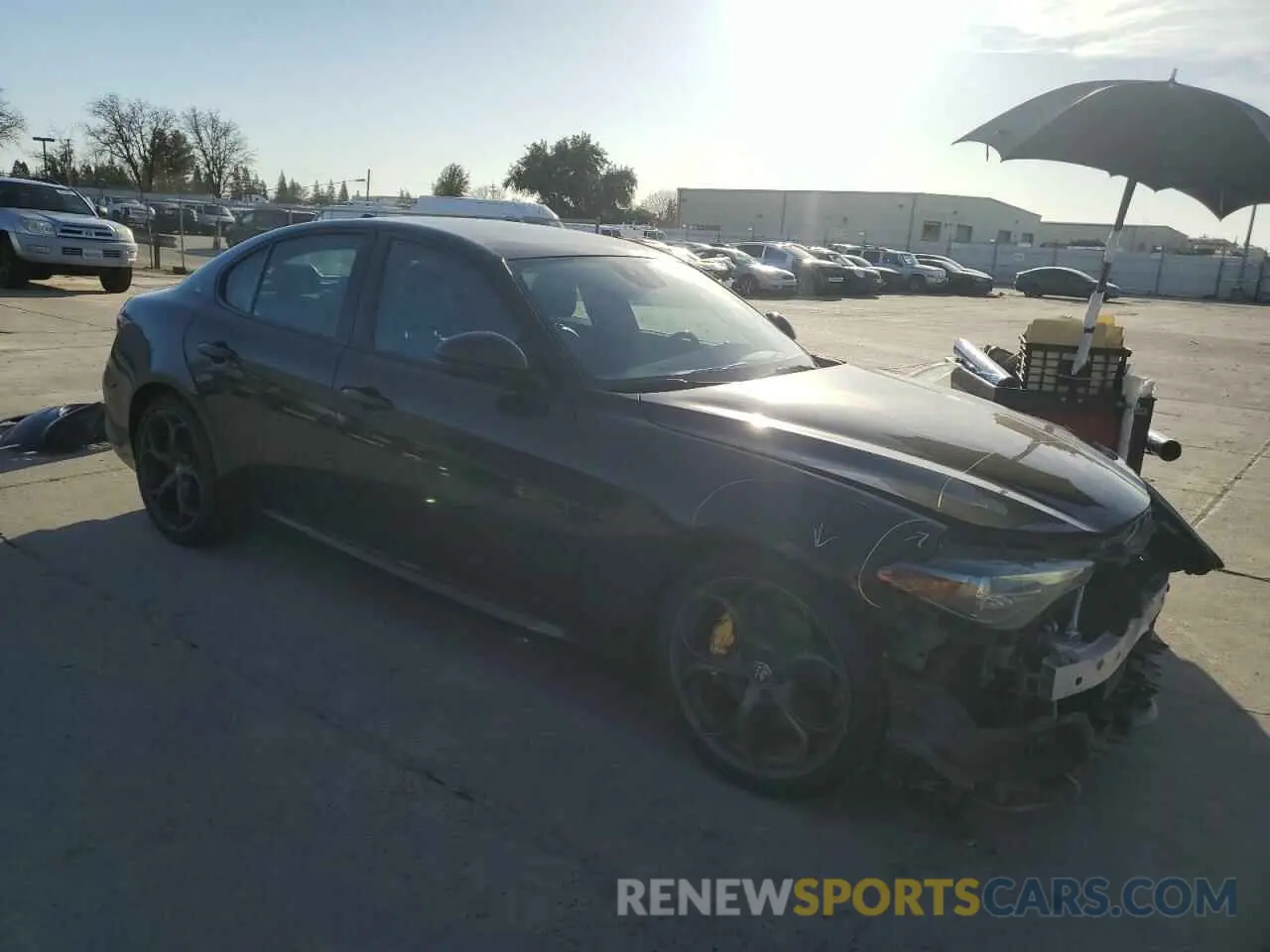 4 Photograph of a damaged car ZARFAMAN4K7605244 ALFA ROMEO GIULIA 2019