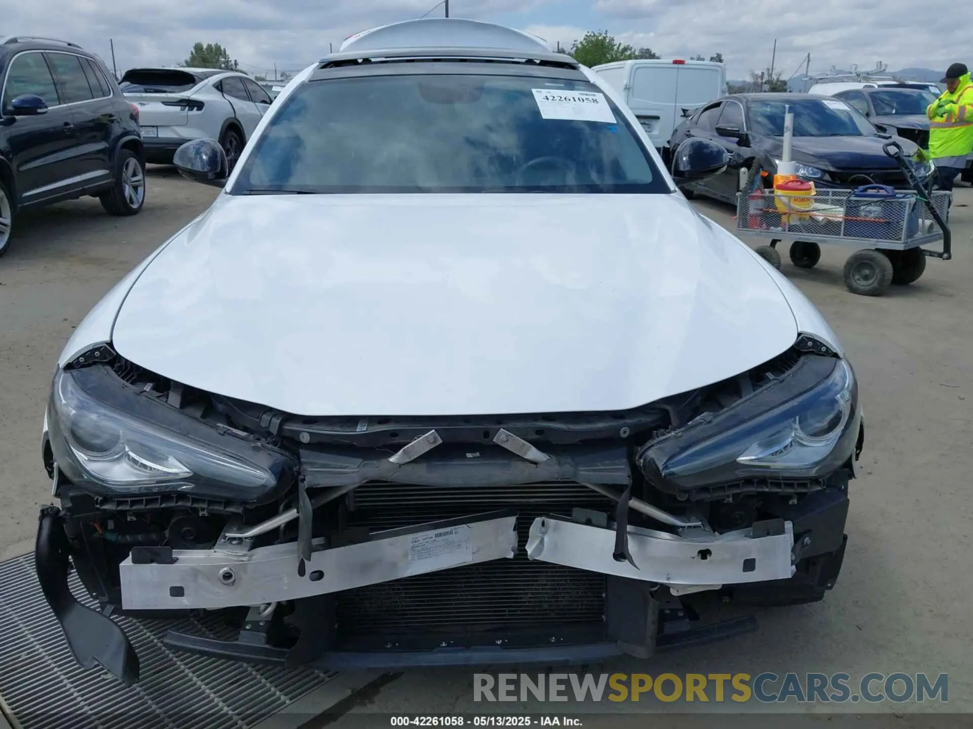 13 Photograph of a damaged car ZARFAMAN5K7612770 ALFA ROMEO GIULIA 2019