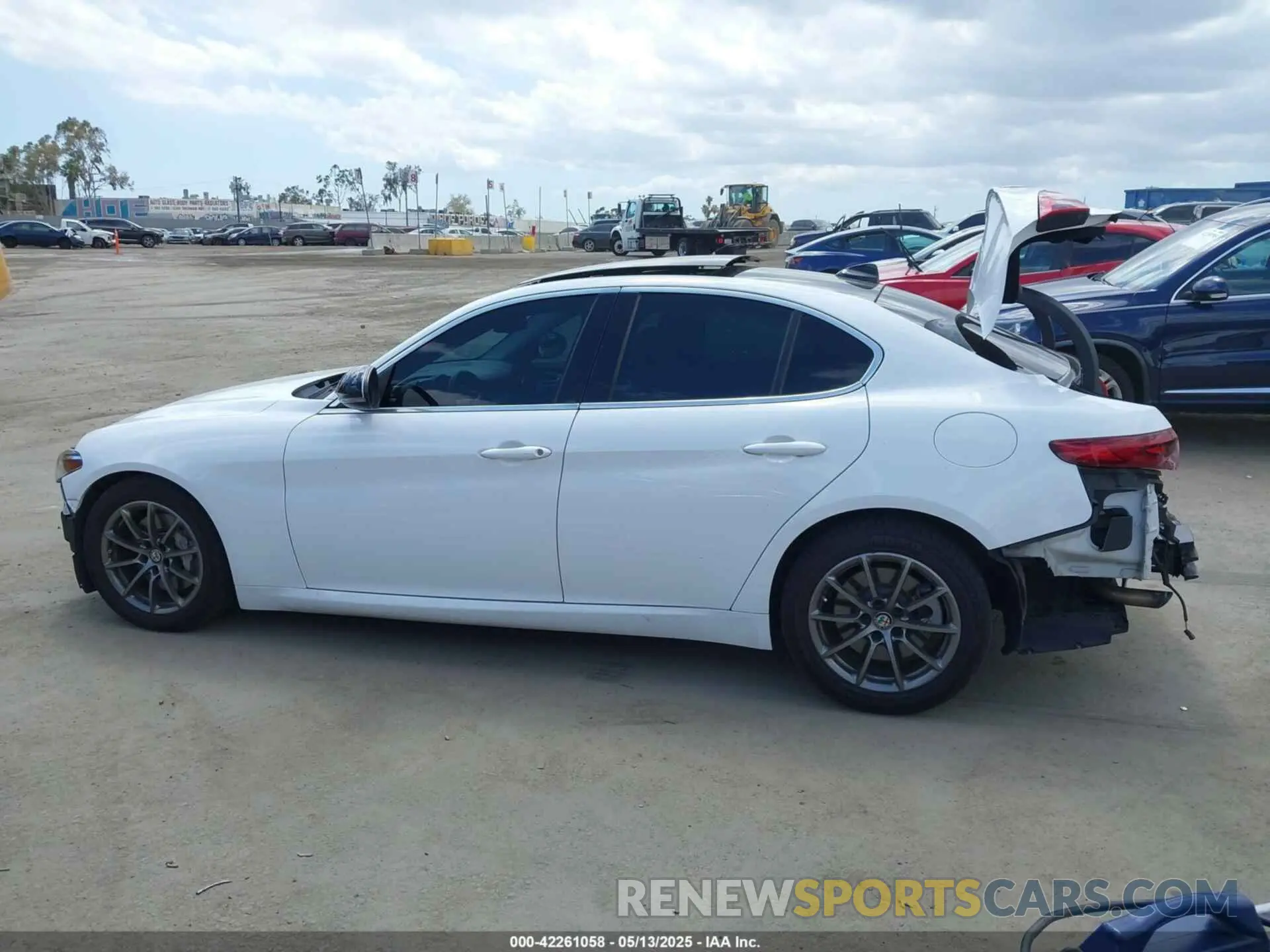15 Photograph of a damaged car ZARFAMAN5K7612770 ALFA ROMEO GIULIA 2019