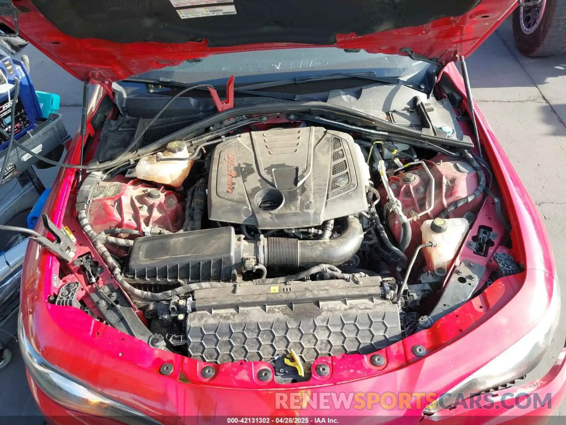 10 Фотография поврежденного автомобиля ZARFAMAN8K7621009 ALFA ROMEO GIULIA 2019