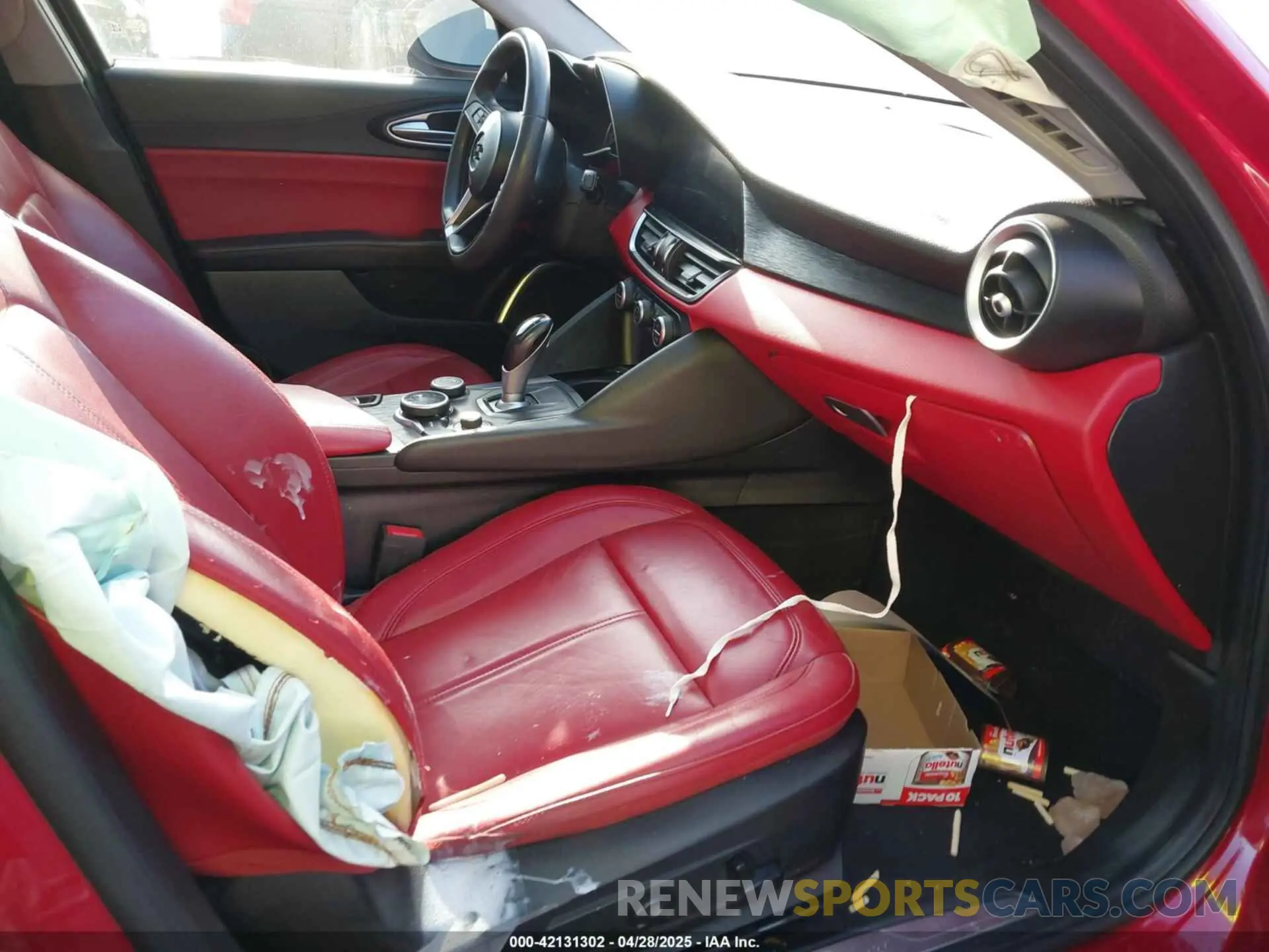 5 Фотография поврежденного автомобиля ZARFAMAN8K7621009 ALFA ROMEO GIULIA 2019