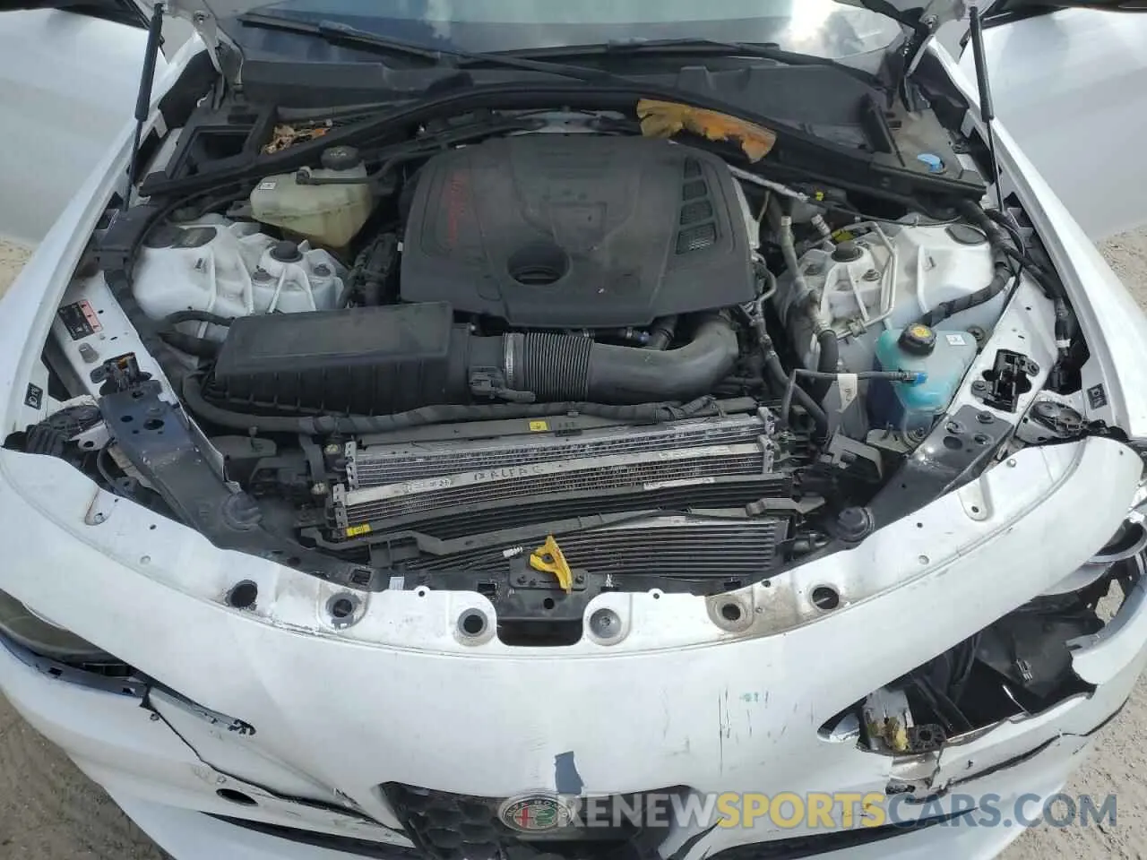12 Фотография поврежденного автомобиля ZARFAMANXK7600999 ALFA ROMEO GIULIA 2019