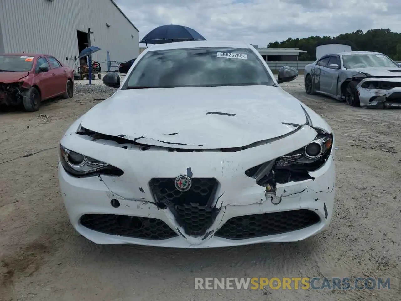 5 Фотография поврежденного автомобиля ZARFAMANXK7600999 ALFA ROMEO GIULIA 2019