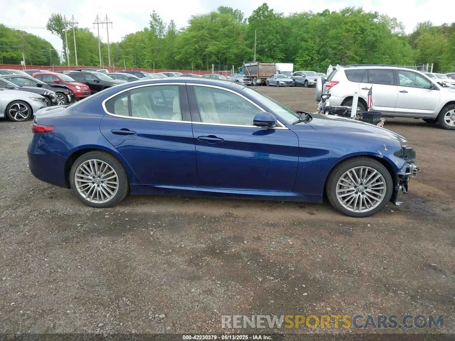 14 Фотография поврежденного автомобиля ZARFAMBN0K7607037 ALFA ROMEO GIULIA 2019