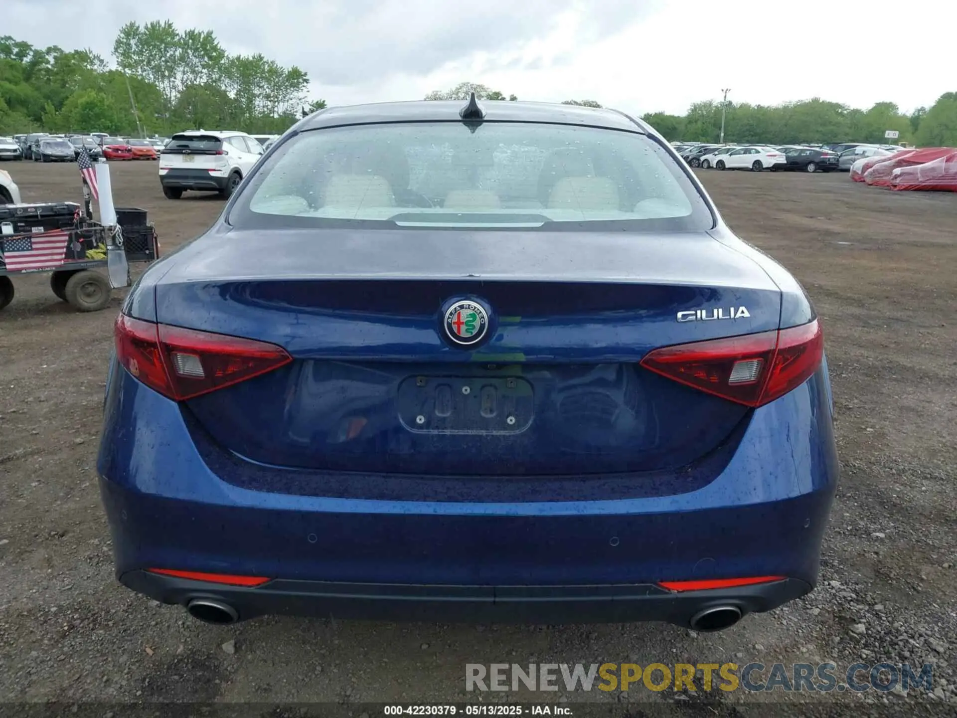 17 Фотография поврежденного автомобиля ZARFAMBN0K7607037 ALFA ROMEO GIULIA 2019