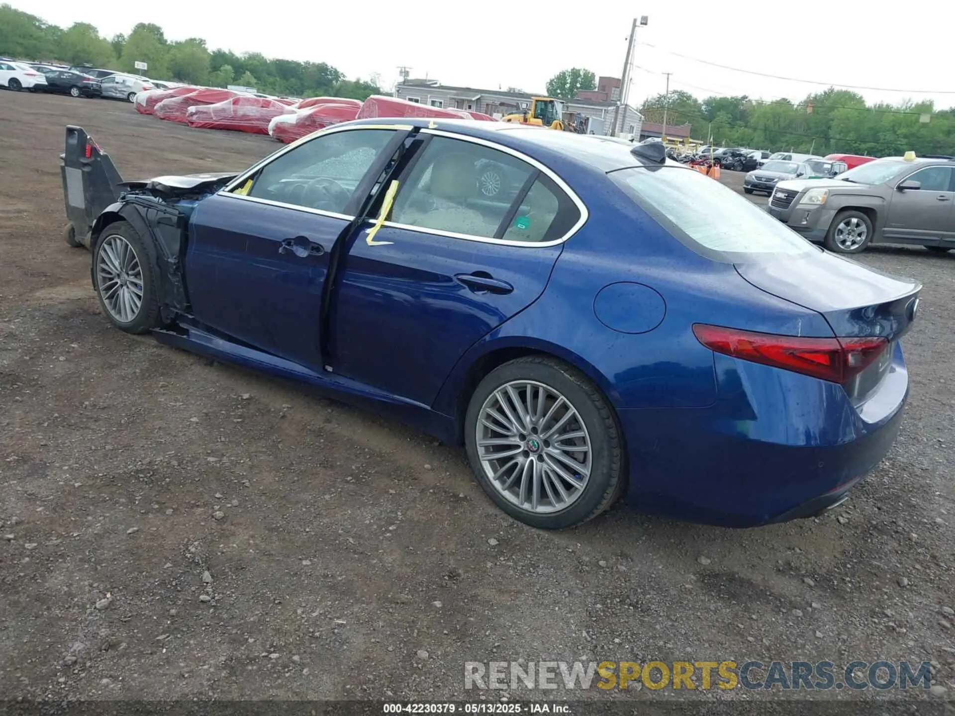 3 Фотография поврежденного автомобиля ZARFAMBN0K7607037 ALFA ROMEO GIULIA 2019
