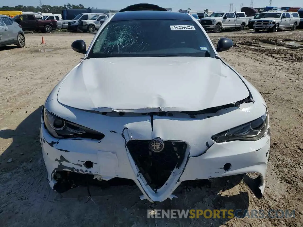 5 Фотография поврежденного автомобиля ZARFAMBN2K7606486 ALFA ROMEO GIULIA 2019