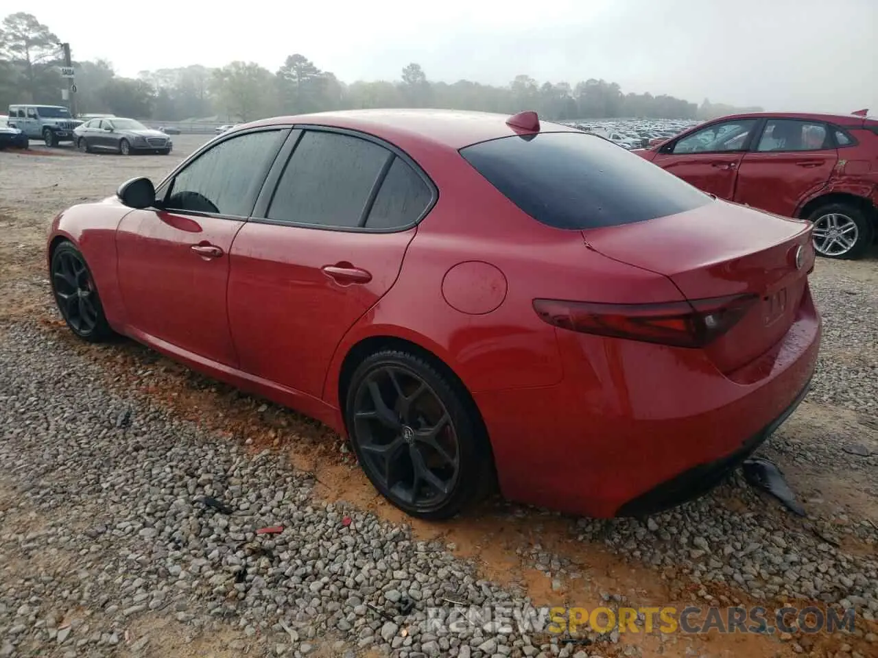 2 Фотография поврежденного автомобиля ZARFAMBN2K7622817 ALFA ROMEO GIULIA 2019