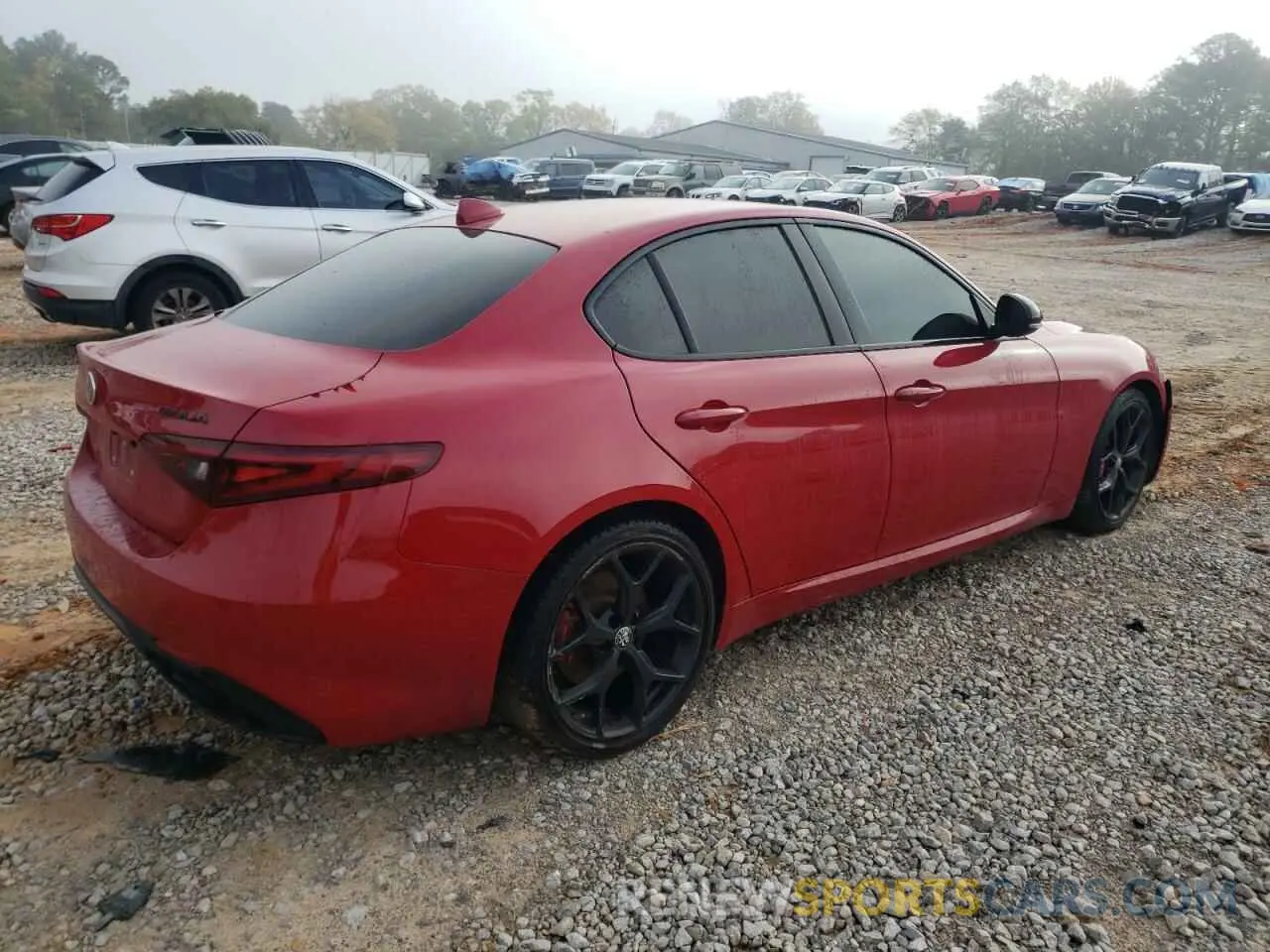 3 Фотография поврежденного автомобиля ZARFAMBN2K7622817 ALFA ROMEO GIULIA 2019