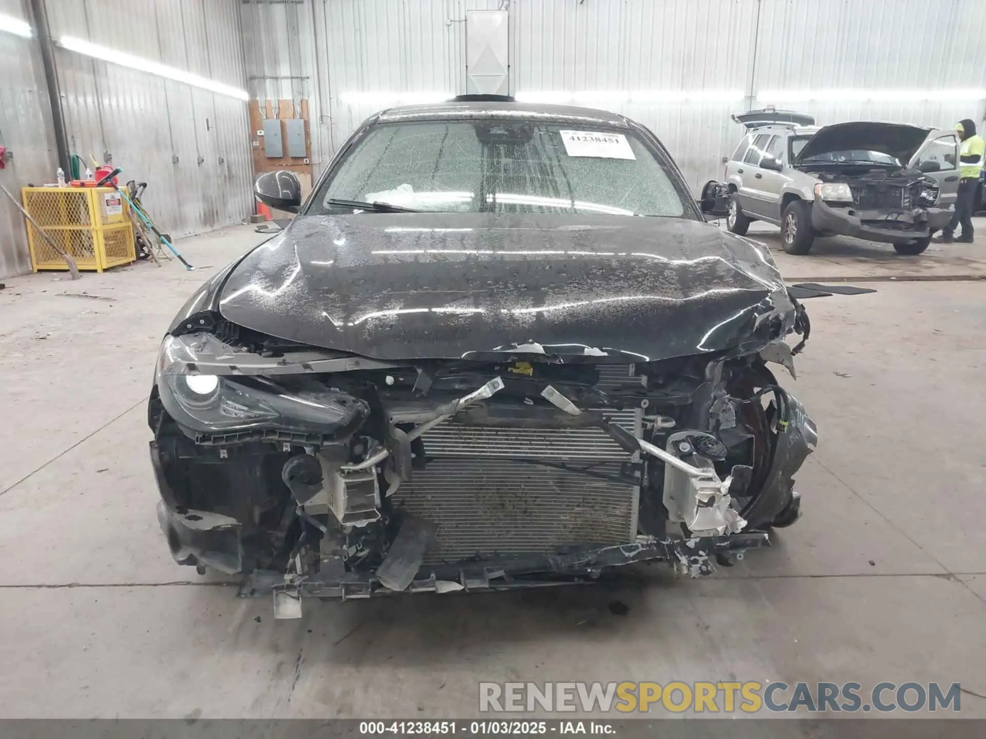12 Фотография поврежденного автомобиля ZARFAMBN3K7608778 ALFA ROMEO GIULIA 2019