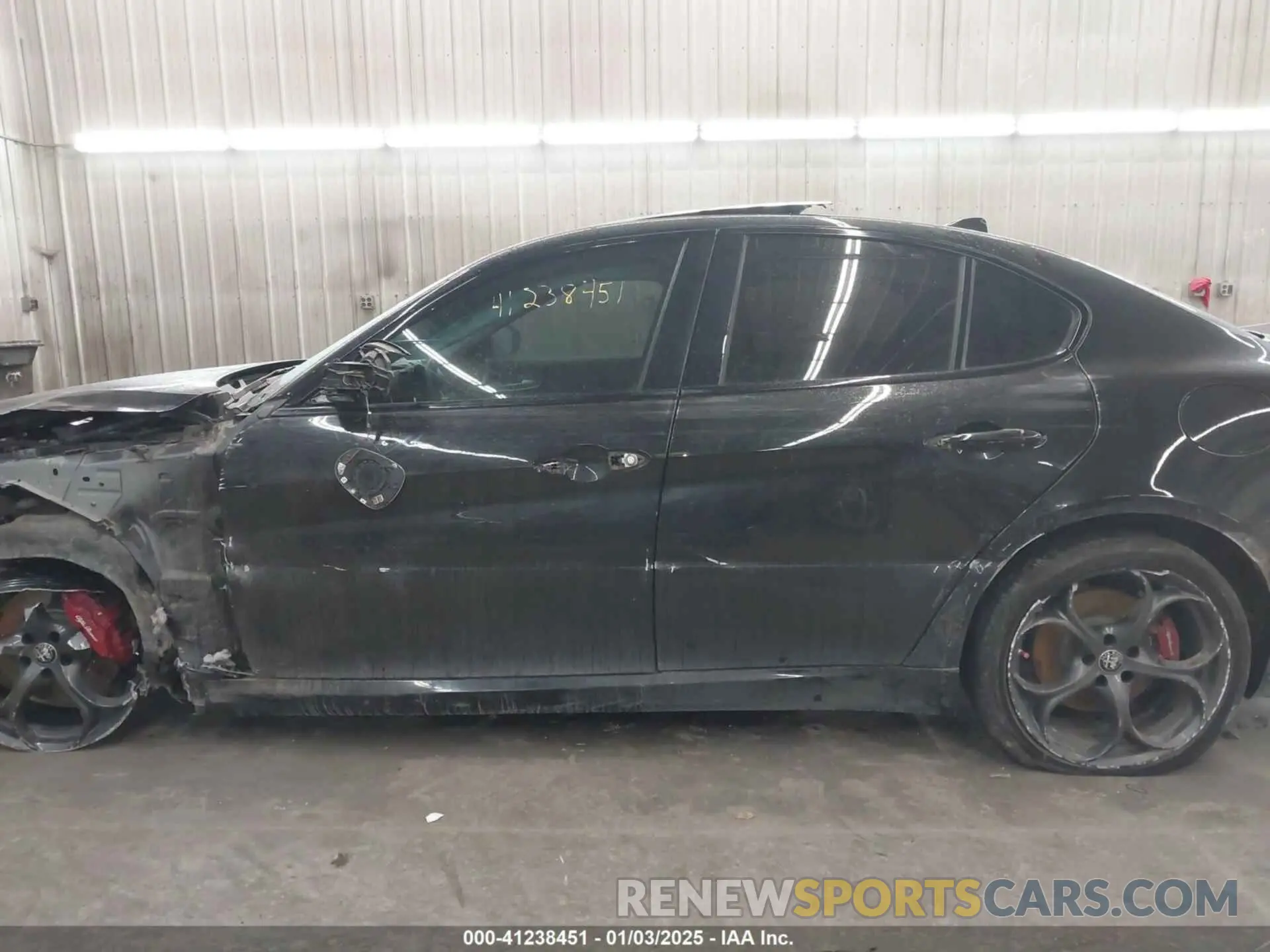 14 Фотография поврежденного автомобиля ZARFAMBN3K7608778 ALFA ROMEO GIULIA 2019