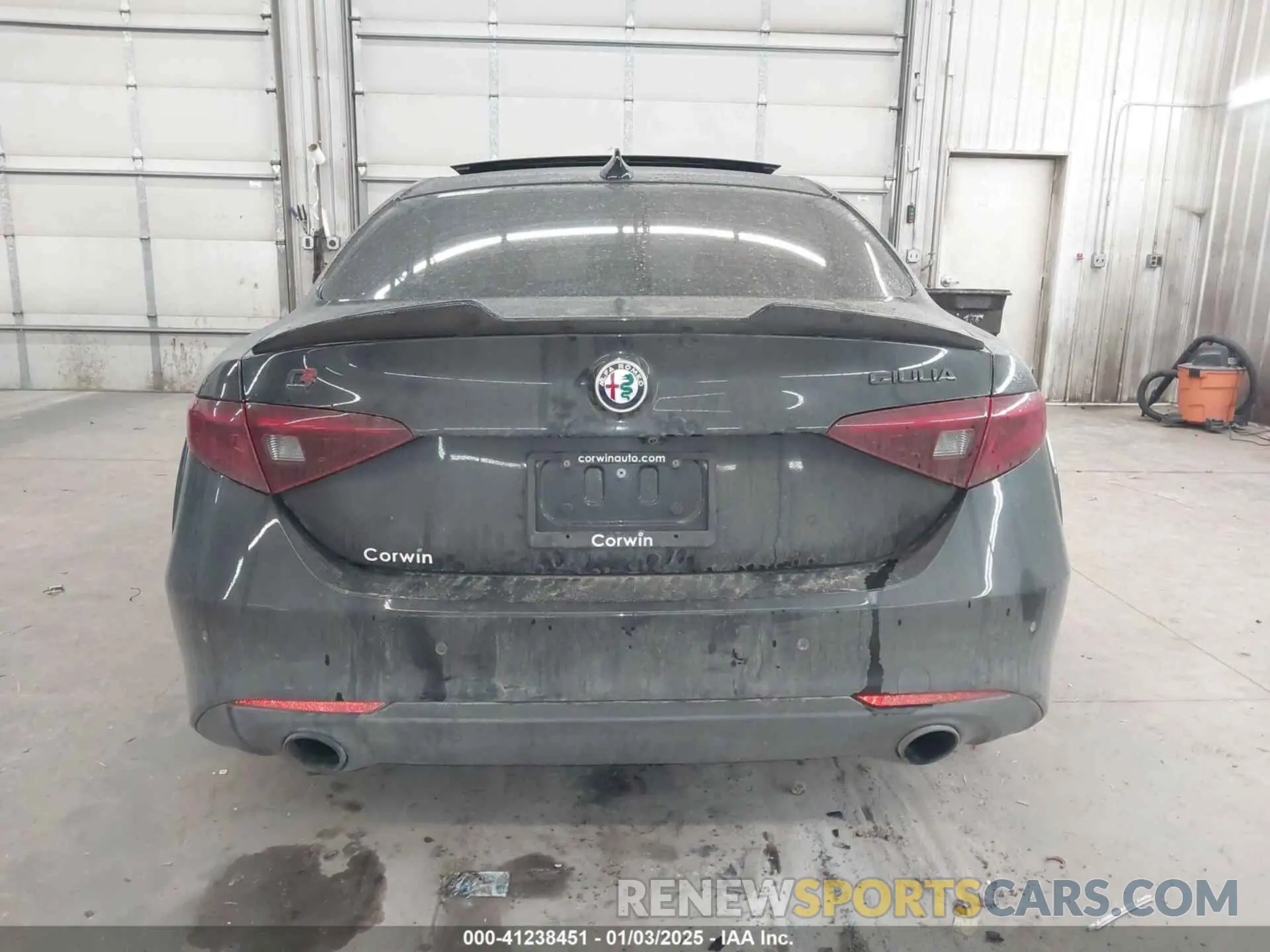 16 Фотография поврежденного автомобиля ZARFAMBN3K7608778 ALFA ROMEO GIULIA 2019