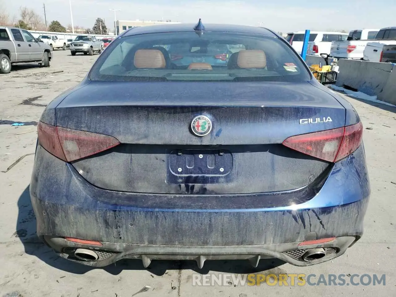 6 Photograph of a damaged car ZARFAMBN3K7610076 ALFA ROMEO GIULIA 2019