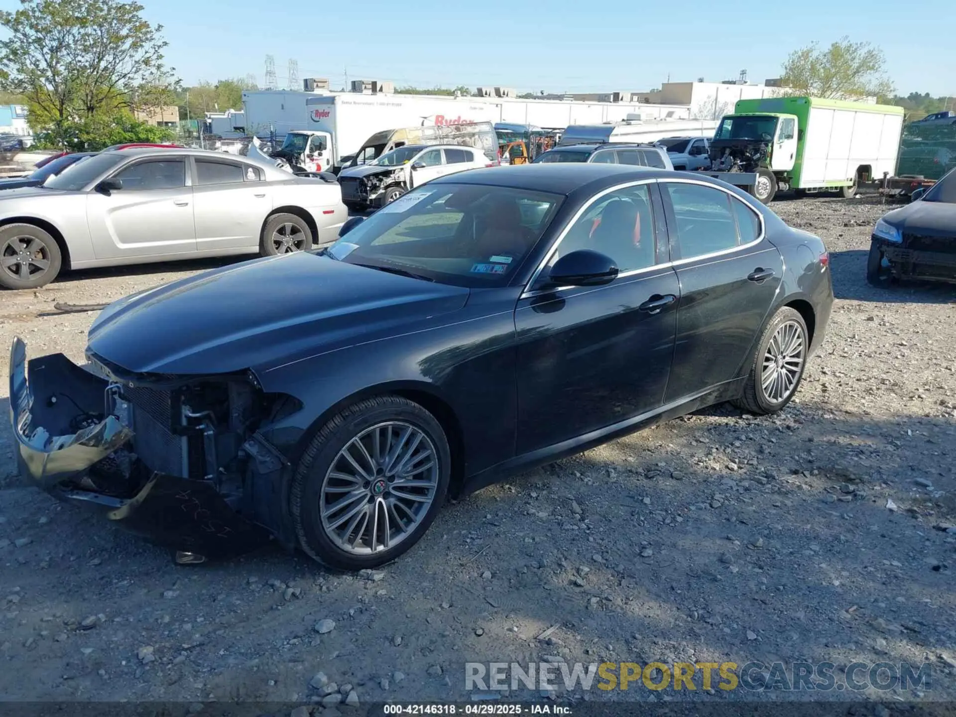 2 Photograph of a damaged car ZARFAMBN4K7598164 ALFA ROMEO GIULIA 2019