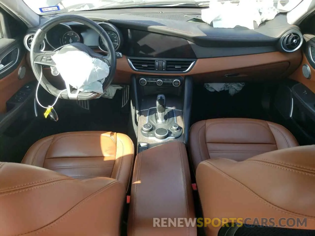 8 Фотография поврежденного автомобиля ZARFAMBN8K7603527 ALFA ROMEO GIULIA 2019
