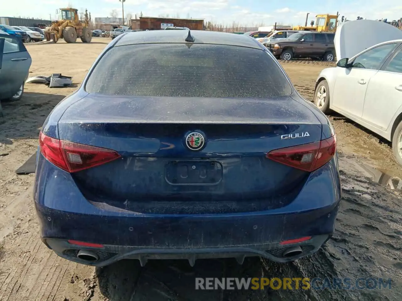 6 Photograph of a damaged car ZARFAMBNXK7600855 ALFA ROMEO GIULIA 2019