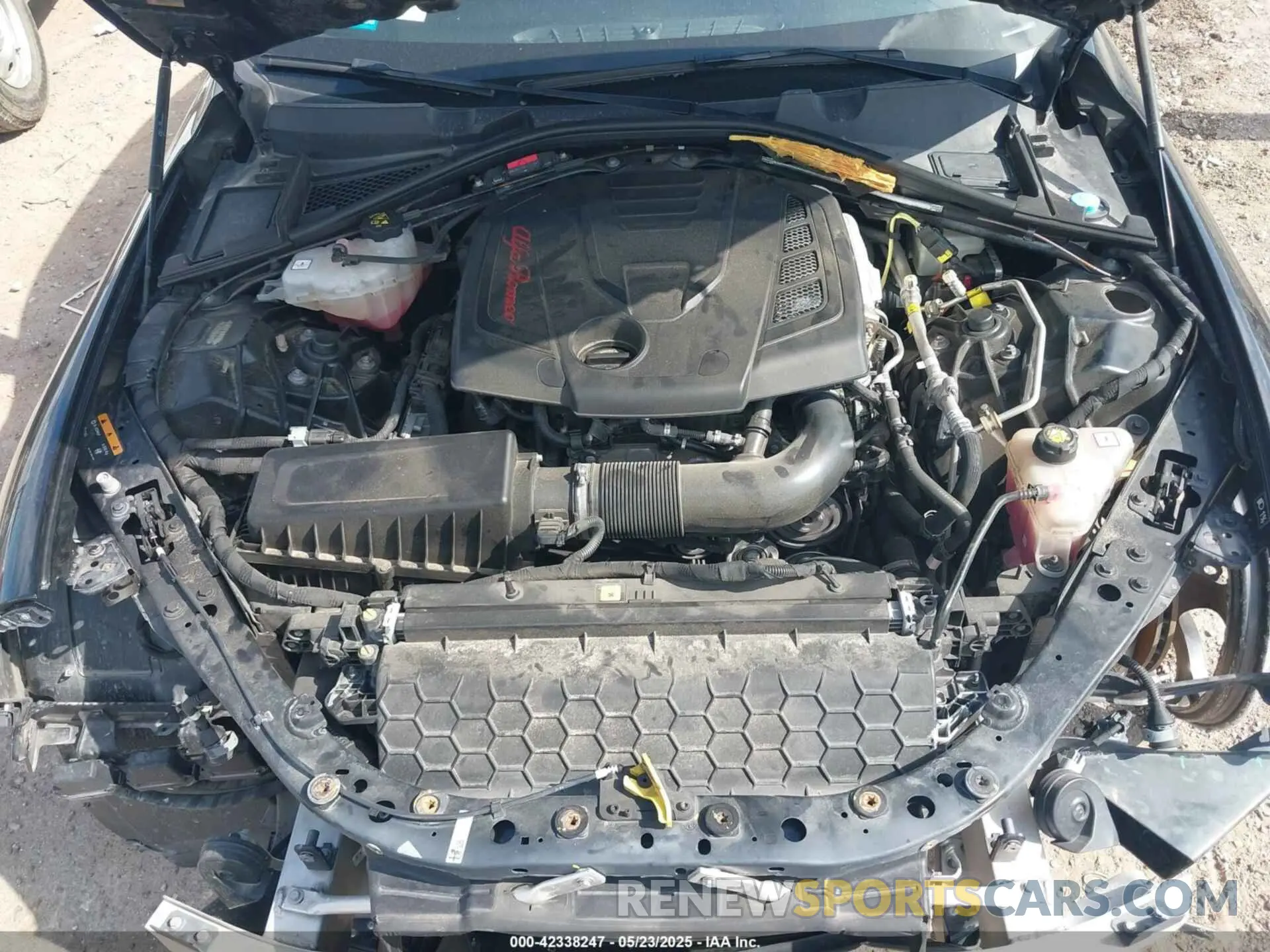 10 Photograph of a damaged car ZARFANAN0K7598315 ALFA ROMEO GIULIA 2019
