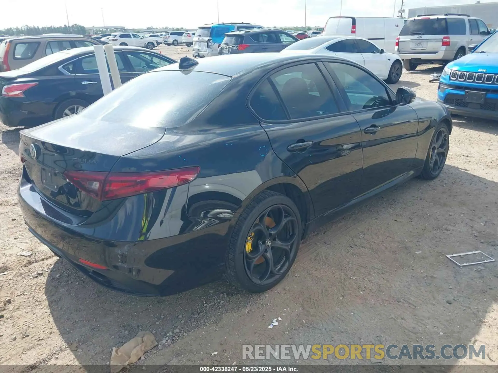 4 Photograph of a damaged car ZARFANAN0K7598315 ALFA ROMEO GIULIA 2019