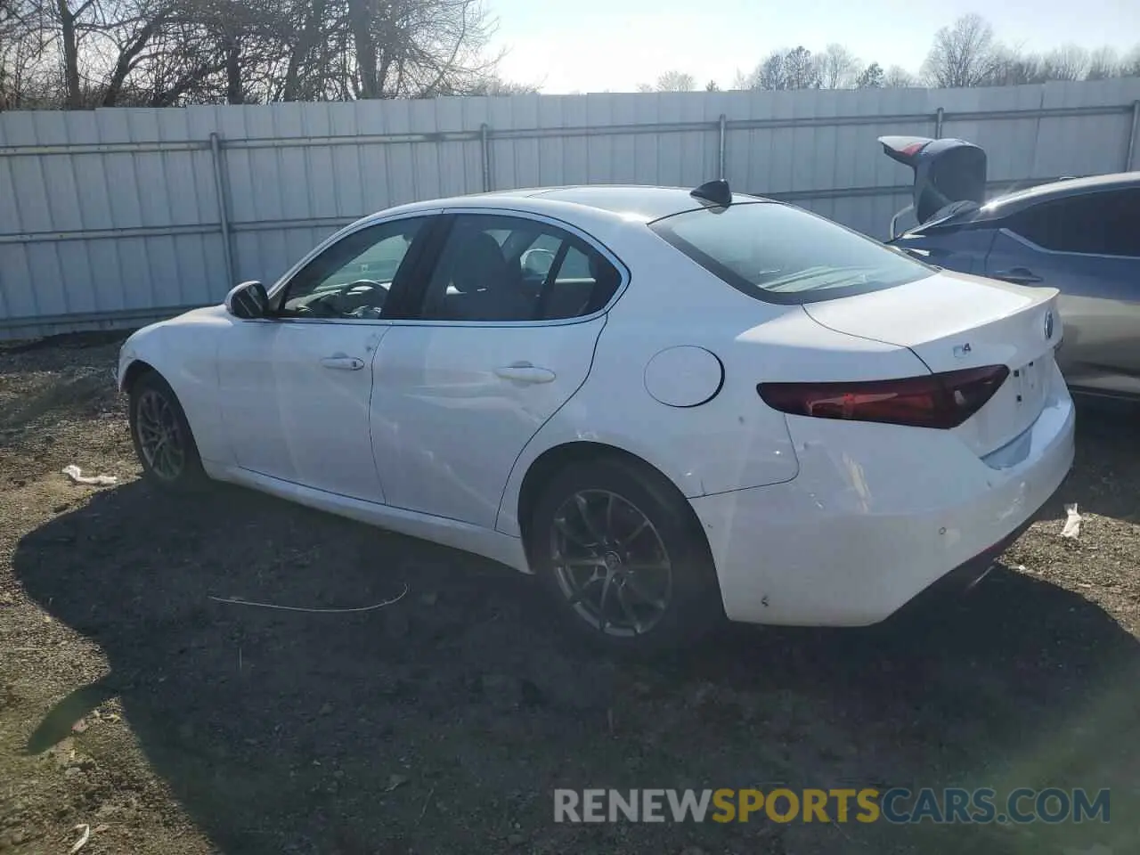 2 Фотография поврежденного автомобиля ZARFANAN1K7622797 ALFA ROMEO GIULIA 2019