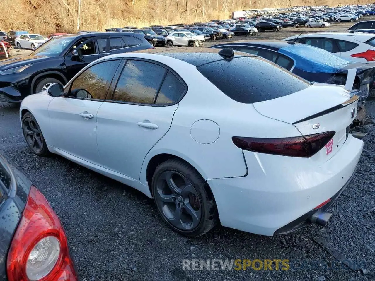 2 Photograph of a damaged car ZARFANBN0K7608050 ALFA ROMEO GIULIA 2019