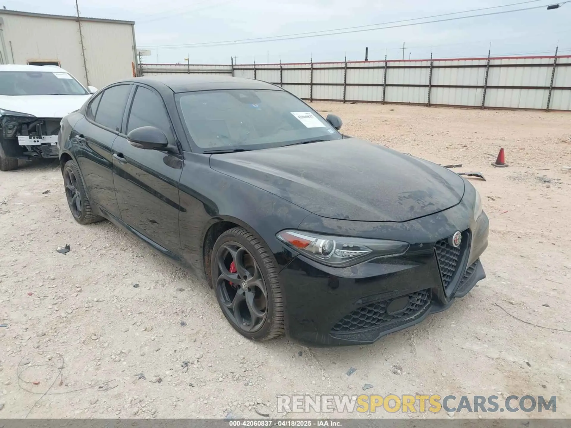 1 Photograph of a damaged car ZARFANBN4K7607998 ALFA ROMEO GIULIA 2019