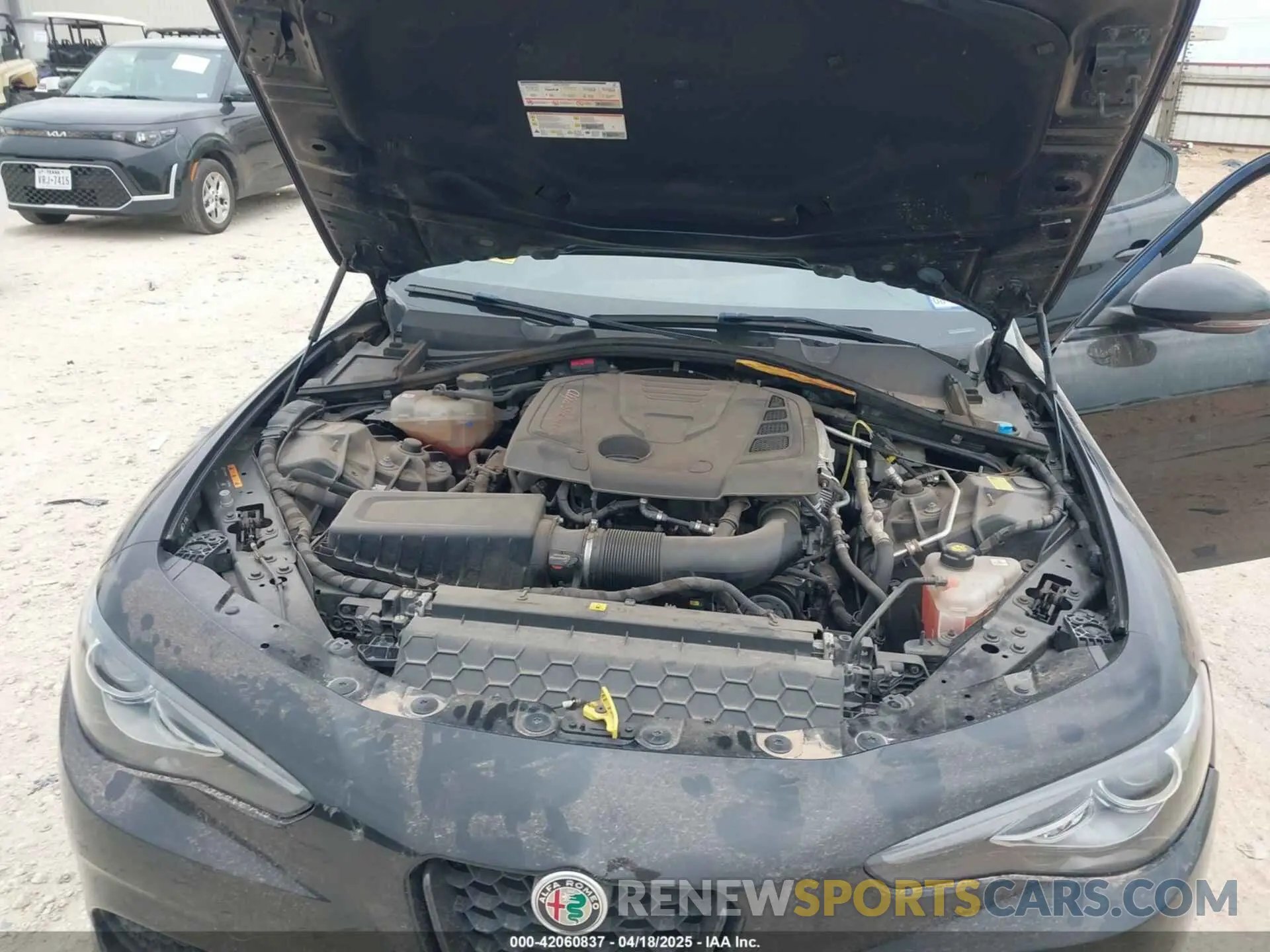 10 Photograph of a damaged car ZARFANBN4K7607998 ALFA ROMEO GIULIA 2019