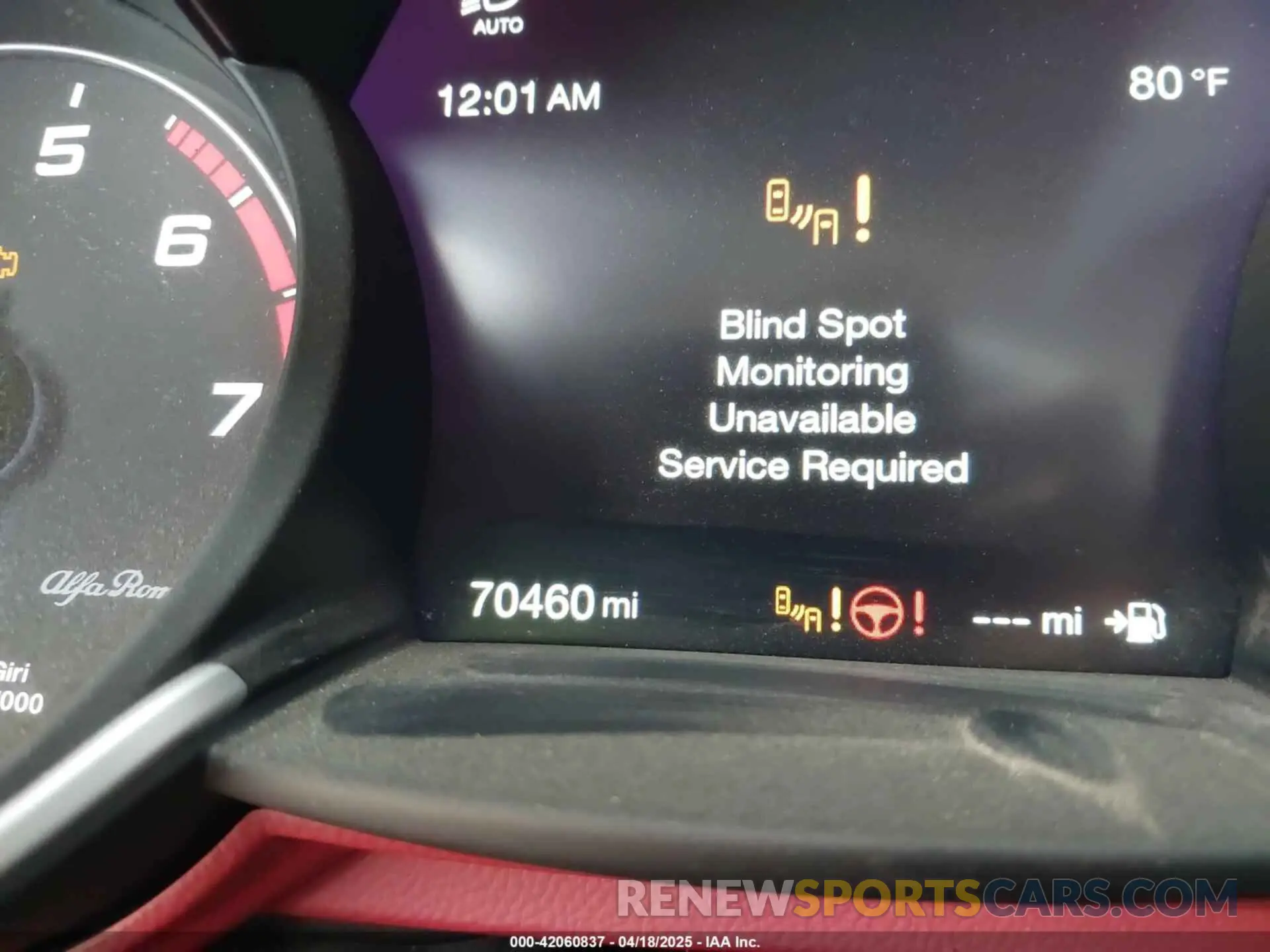 15 Photograph of a damaged car ZARFANBN4K7607998 ALFA ROMEO GIULIA 2019