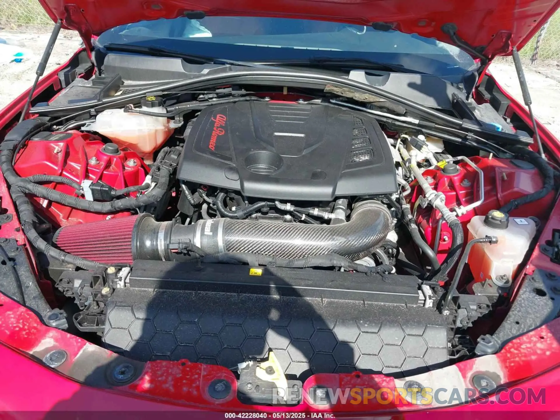 10 Фотография поврежденного автомобиля ZARFAMAN0L7631101 ALFA ROMEO GIULIA 2020