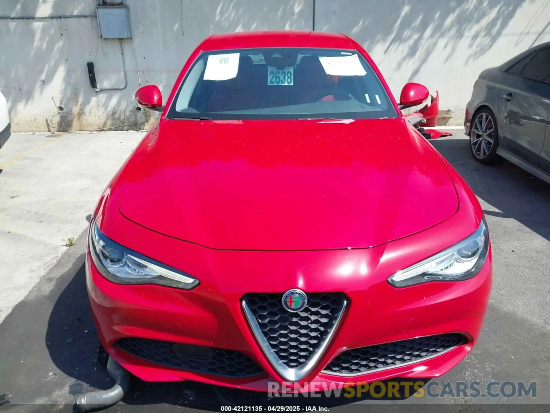 13 Фотография поврежденного автомобиля ZARFAMAN1L7636002 ALFA ROMEO GIULIA 2020