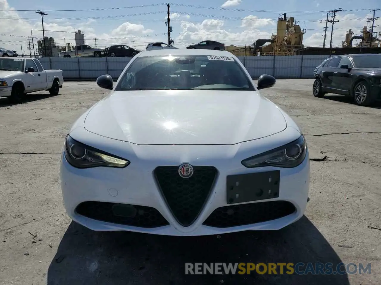 5 Фотография поврежденного автомобиля ZARFAMAN6L7626100 ALFA ROMEO GIULIA 2020