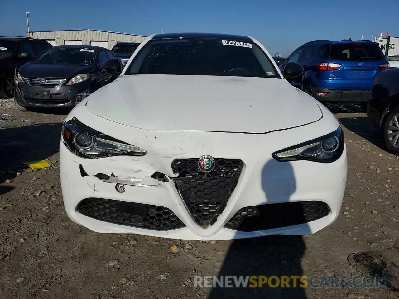 5 Photograph of a damaged car ZARFAMBN8L7634911 ALFA ROMEO GIULIA 2020
