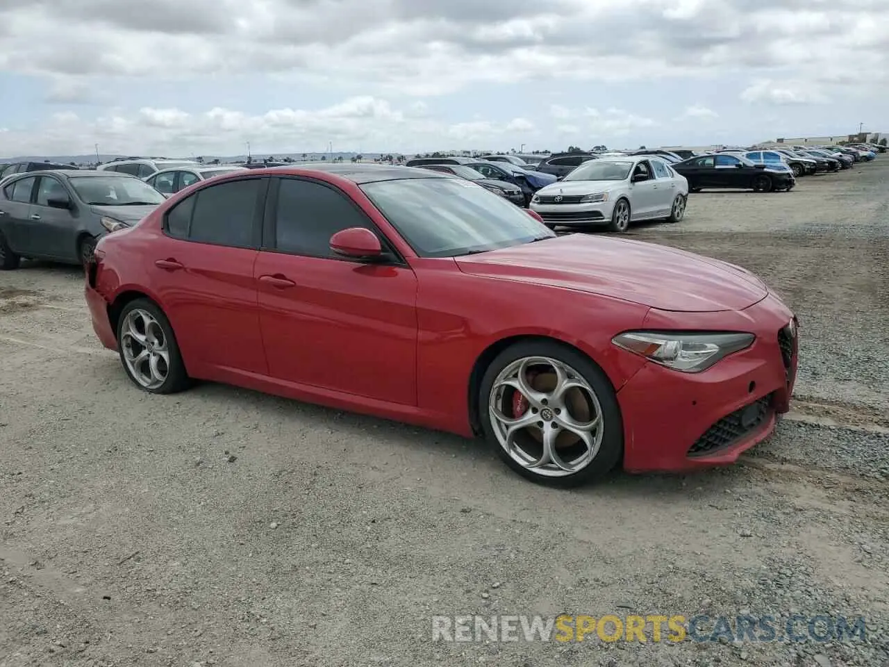 4 Photograph of a damaged car ZARFAMBN9L7626297 ALFA ROMEO GIULIA 2020