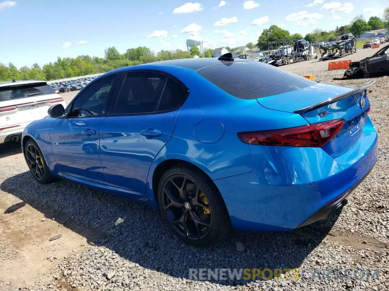 2 Photograph of a damaged car ZARFANAN9L7625531 ALFA ROMEO GIULIA 2020
