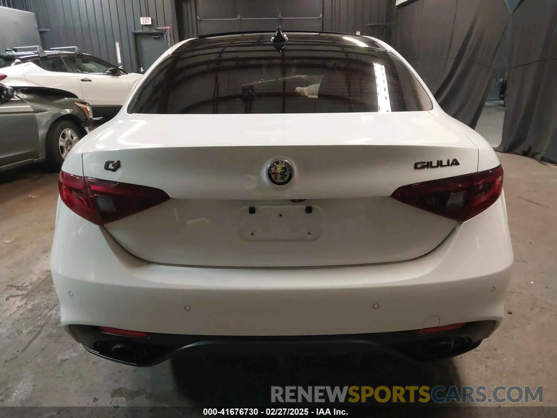 16 Фотография поврежденного автомобиля ZARFANAN9L7630017 ALFA ROMEO GIULIA 2020