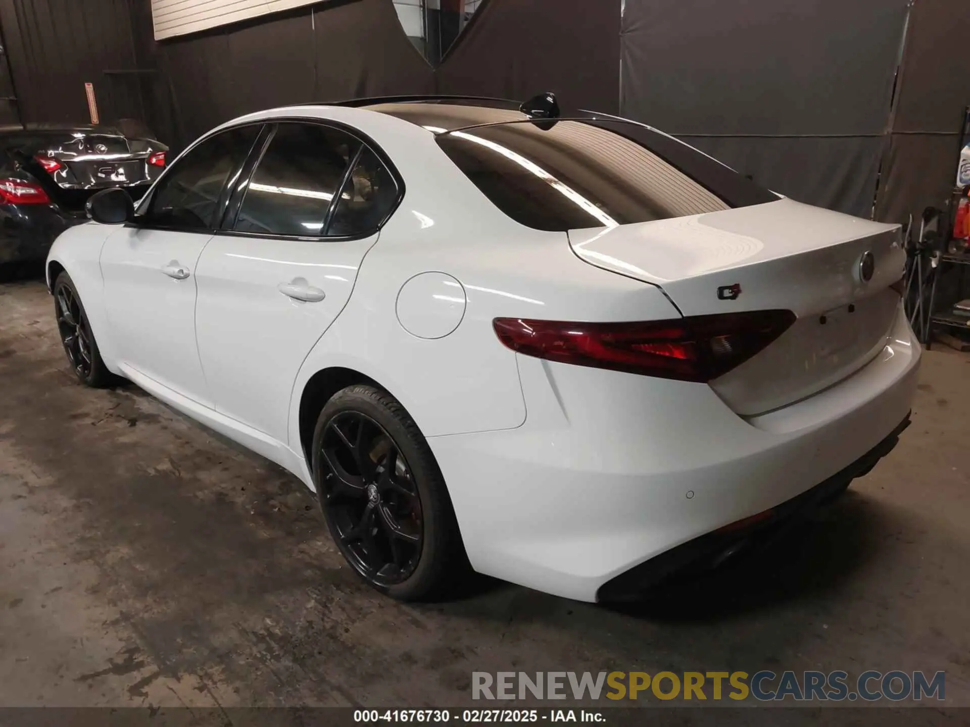 3 Фотография поврежденного автомобиля ZARFANAN9L7630017 ALFA ROMEO GIULIA 2020