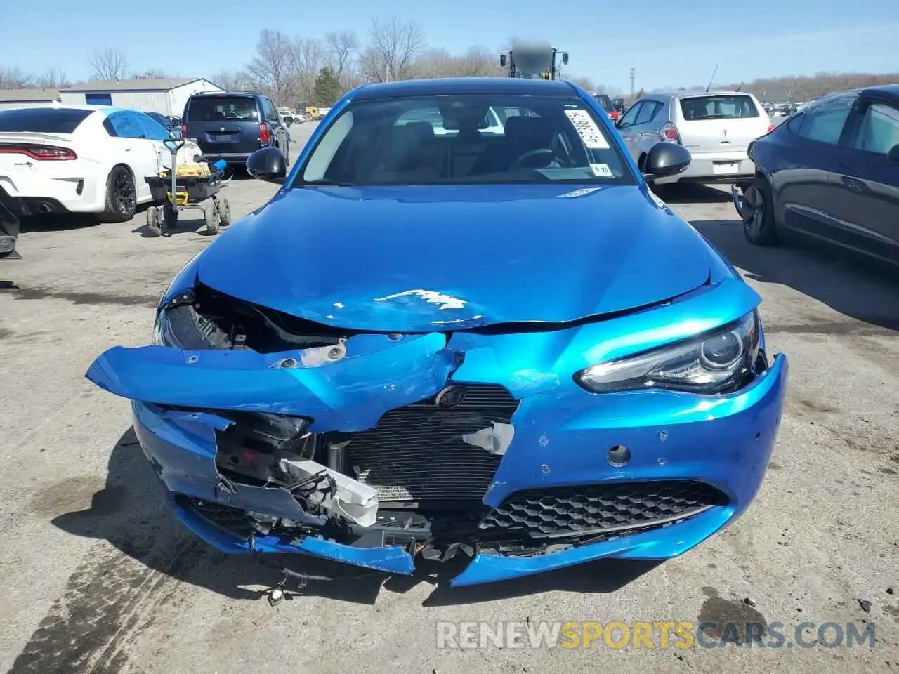 5 Photograph of a damaged car ZARFANBN0L7633662 ALFA ROMEO GIULIA 2020