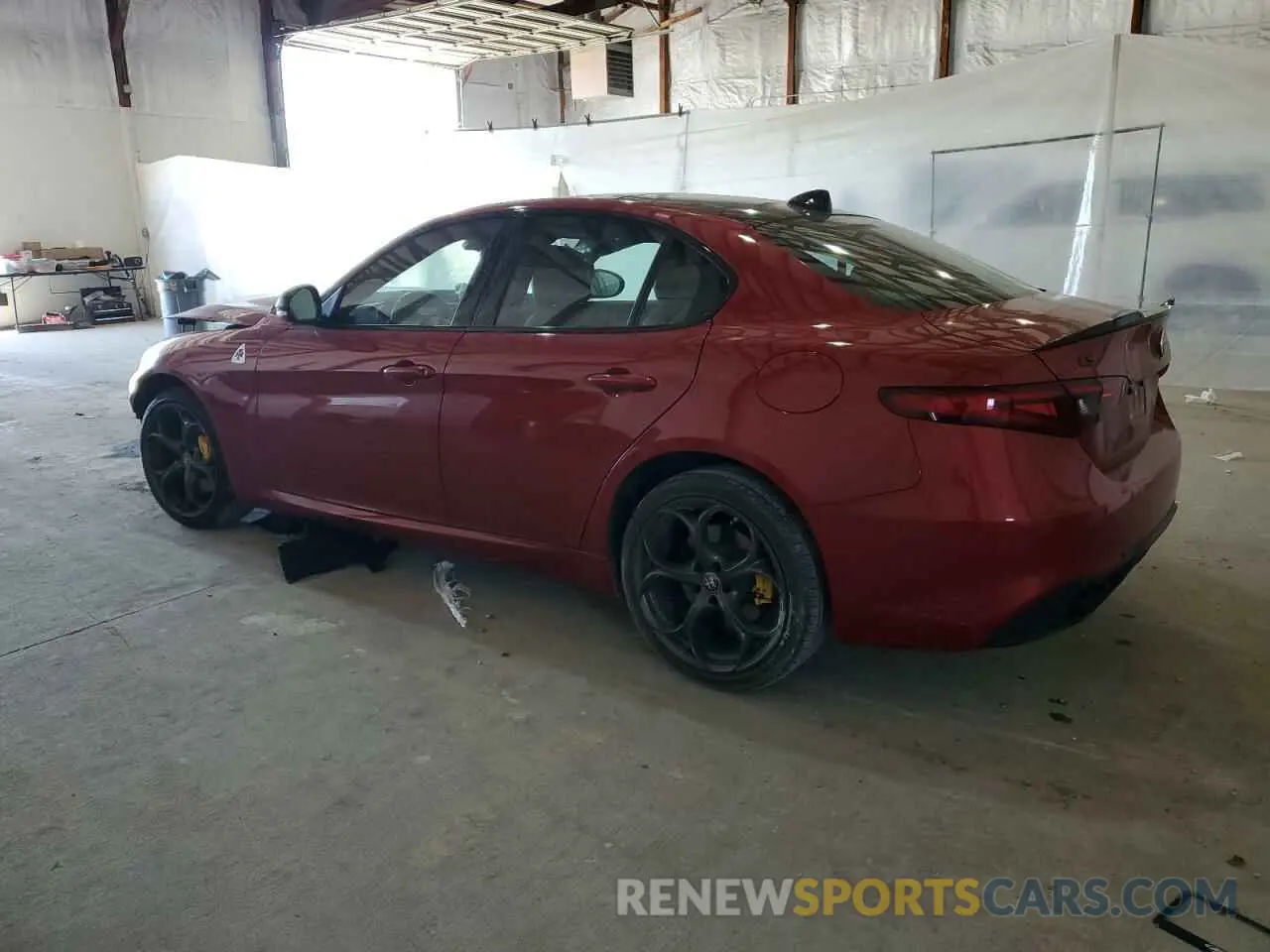 2 Photograph of a damaged car ZARFANBN1L7636246 ALFA ROMEO GIULIA 2020
