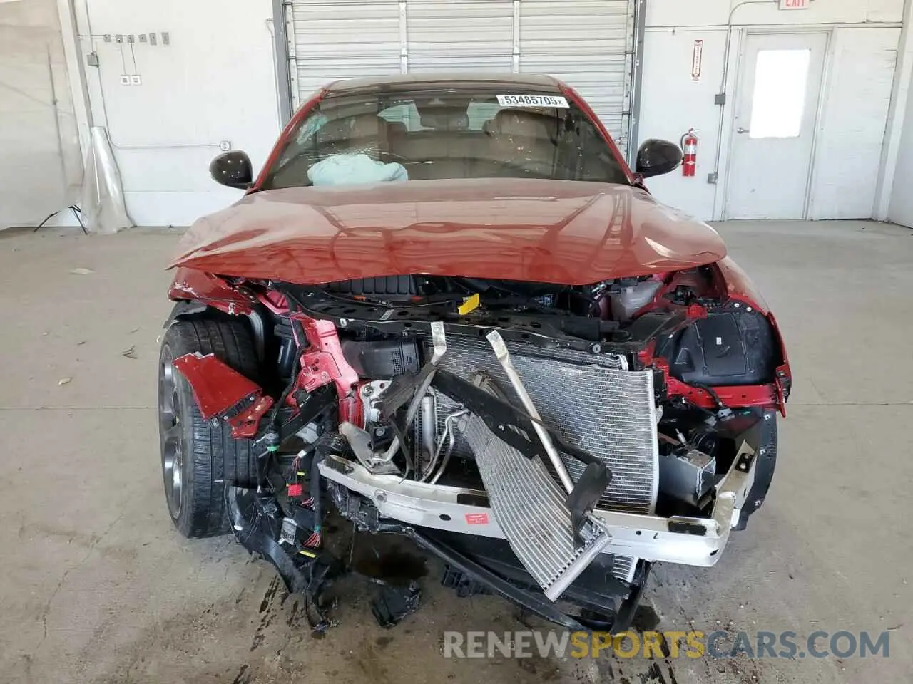 5 Photograph of a damaged car ZARFANBN1L7636246 ALFA ROMEO GIULIA 2020