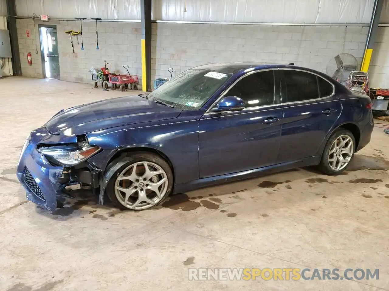 1 Photograph of a damaged car ZARFANBN9L7626533 ALFA ROMEO GIULIA 2020
