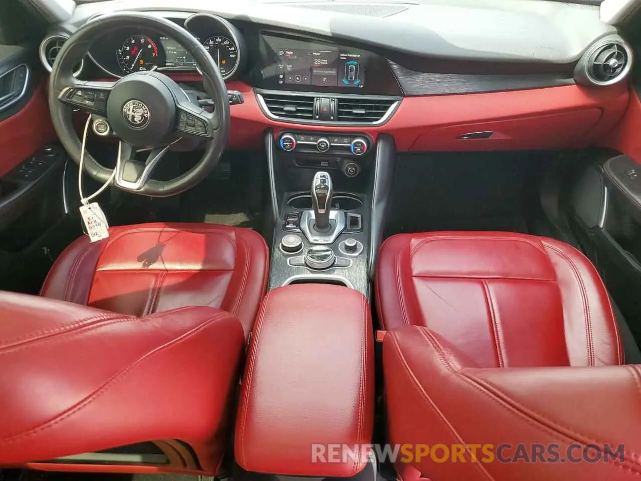 8 Фотография поврежденного автомобиля ZARFAMAN9M7646097 ALFA ROMEO GIULIA 2021