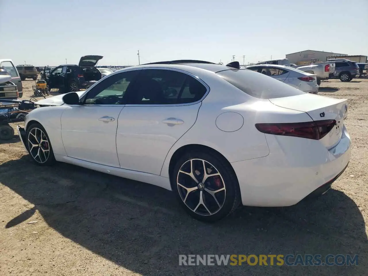 2 Photograph of a damaged car ZARFANBN0M7642850 ALFA ROMEO GIULIA 2021