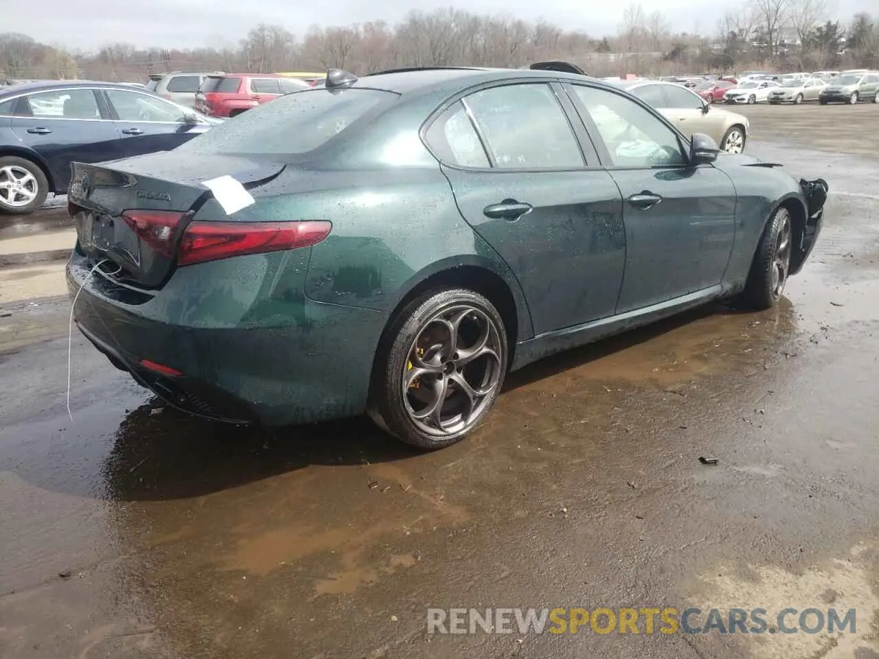 3 Photograph of a damaged car ZARFANBN4M7644634 ALFA ROMEO GIULIA 2021