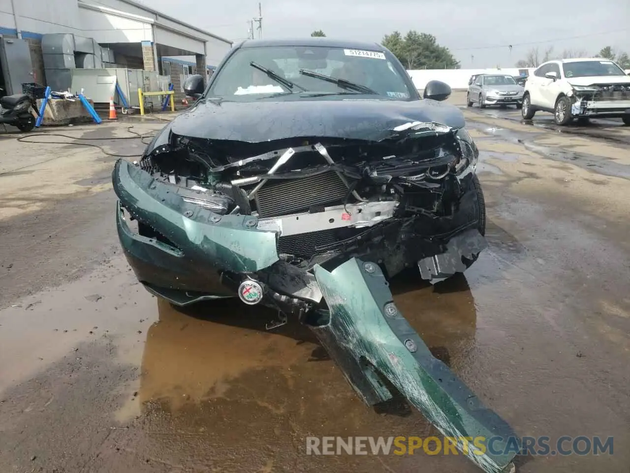 5 Photograph of a damaged car ZARFANBN4M7644634 ALFA ROMEO GIULIA 2021