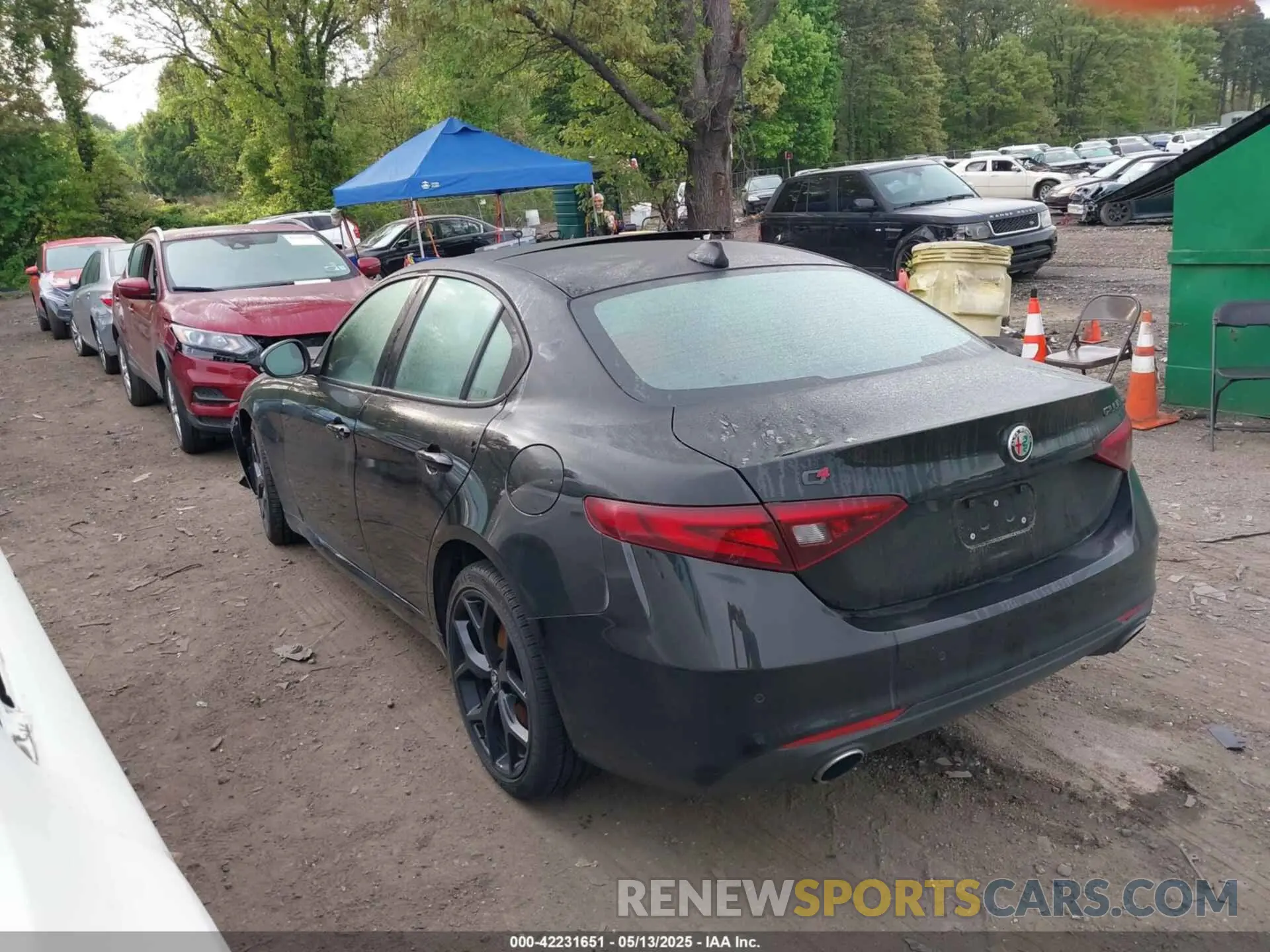 14 Photograph of a damaged car ZARFANBN5M7643816 ALFA ROMEO GIULIA 2021