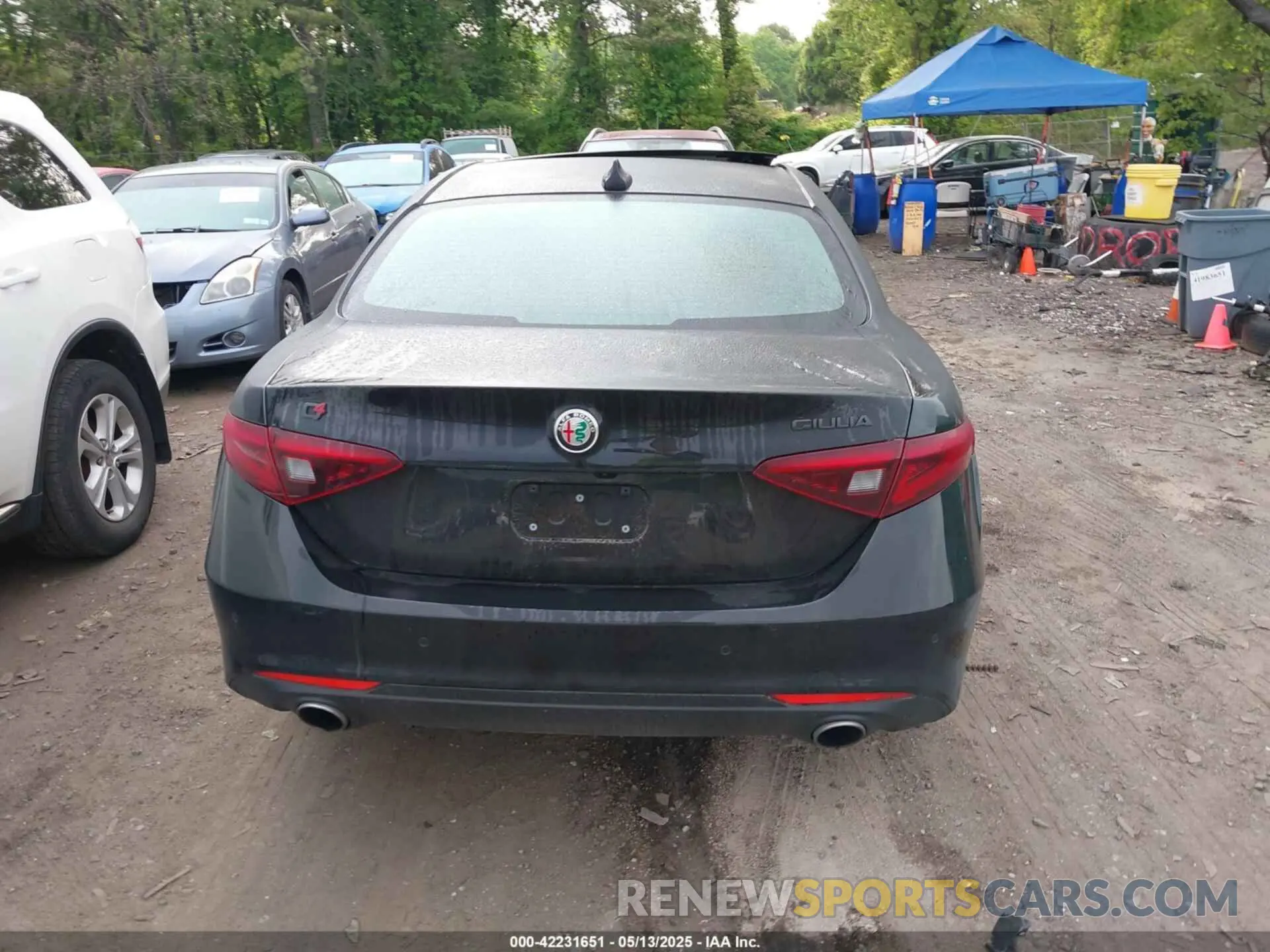 16 Photograph of a damaged car ZARFANBN5M7643816 ALFA ROMEO GIULIA 2021