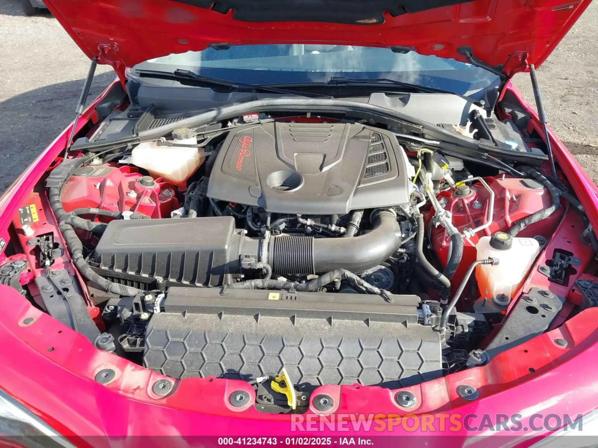 10 Photograph of a damaged car ZARFANBN5M7645601 ALFA ROMEO GIULIA 2021