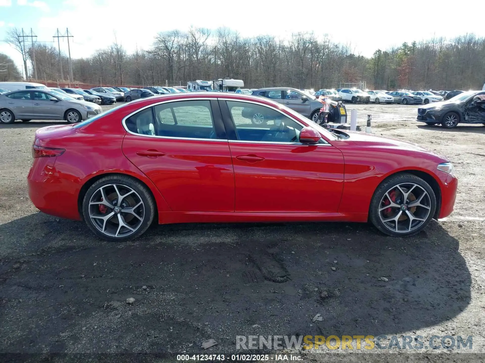13 Photograph of a damaged car ZARFANBN5M7645601 ALFA ROMEO GIULIA 2021