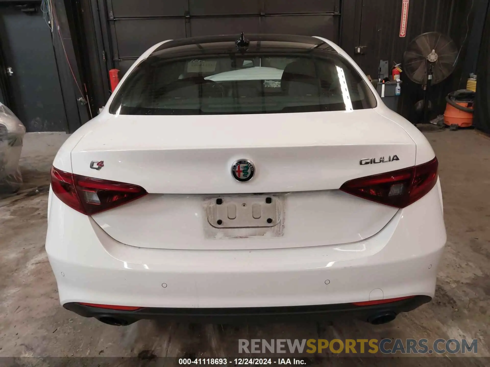 15 Фотография поврежденного автомобиля ZARFANBN8N7661843 ALFA ROMEO GIULIA 2022